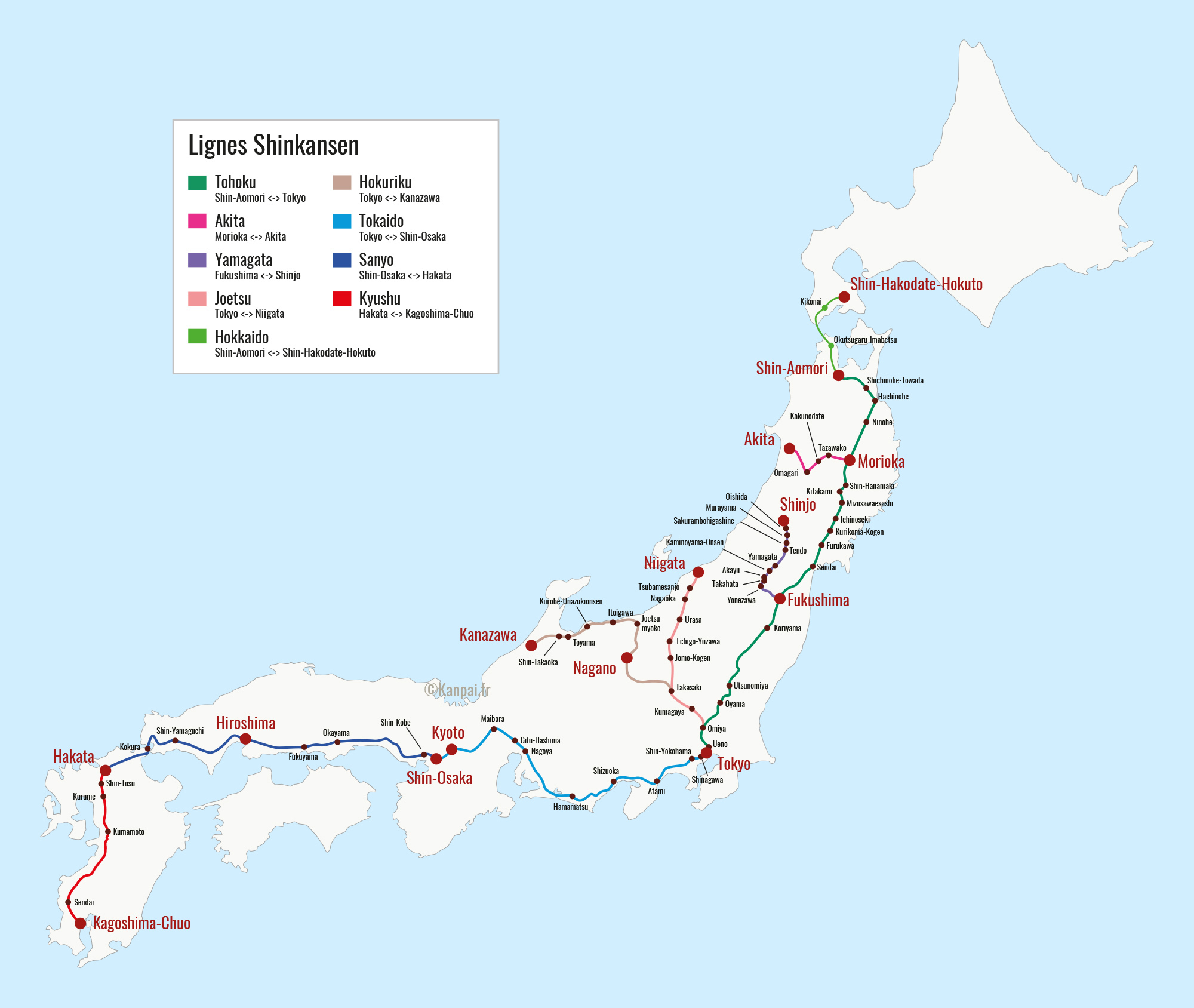 What are the trains and other transportation methods compatible with the JR Pass (maps 